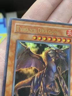 LP Yu-gi-oh! Tyrant Dragon LOD-034 Ultra Rare Unlimited Edition Holofoil Engish! - Image 3
