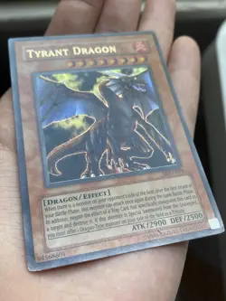 LP Yu-gi-oh! Tyrant Dragon LOD-034 Ultra Rare Unlimited Edition Holofoil Engish! - Image 4