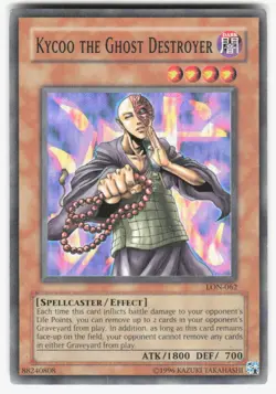 Kycoo the Ghost Destroyer Super Rare Labyrinth of Nightmare LON-062 HP - Image 1