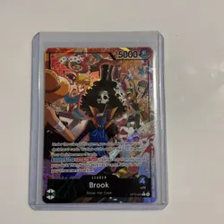 OP15-022 Brook Alt Art Leader Adventure on Kami’s Island One Piece TCG English - Image 1