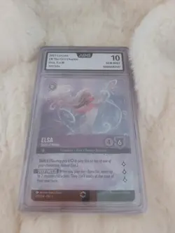*TCG Disney Lorcana Elsa Enchanted Spirit of Winter 207/204 AOG 10 First Print * - Image 1