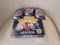 Disney Lorcana First Chapter First Print 2023 Display Box EN 1 + 3 Starter Decks - Image 3