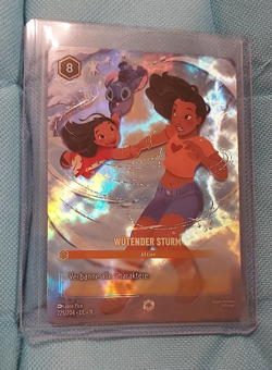 * TCG Disney Lorcana Wutender Sturm 225/204 Enchanted Holo/Foil DE 11 * RAR - Image 1