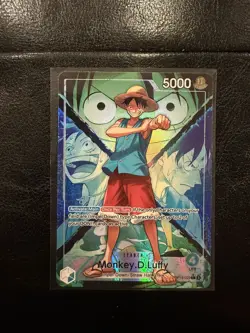 One Piece OP16-022 Monkey D Luffy Alt Art Leader OP16 - Image 1