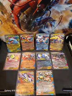 Pokemon Lot Base Mega Evolution Double Rare Ex Set All 10 Cards - Image 2
