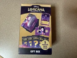 NEW 2025 Ravensburger Disney LORCANA Elsa Promo Card 5 Booster Pack GIFT BOX - Image 1