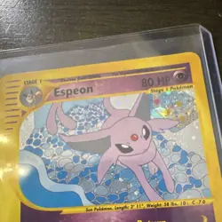 Espeon H9/H32 Holo Rare Aquapolis Pokemon Card MP - Image 5