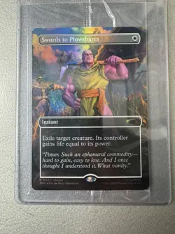 Thanos Swords to Plowshares PSA Promo Card & Magazine! Magic the Gathering - Image 2