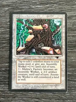 MTG Antiquities Summer Mishra’s Factory - NM - Image 1