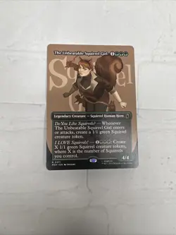The Unbeatable Squirrel Girl (Borderless) Rare MTG Marvel Super Heroes - Image 1
