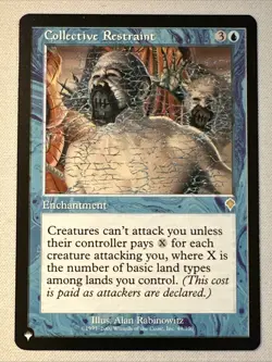 MTG / Collective Restraint / LIST / #49 / Regular / Rare / NM - Image 1