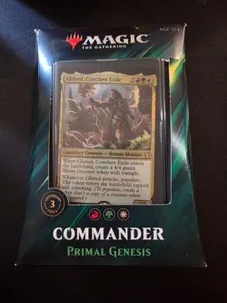 Magic: the Gathering Commander 2019 Primal Genesis Preconstructed Theme Deck... 630509892495 - Image 1
