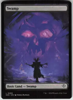 MTG Swamp 0269 NM Secrets of Strixhaven Magic 269 - Image 1