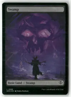 Swamp (0269) 269 Land Secrets of Strixhaven Magic: The Gathering Foil Near Mint - Image 1