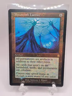 ***Foil Mycosynth Lattice Judge Promo* MTG Promo - Image 1