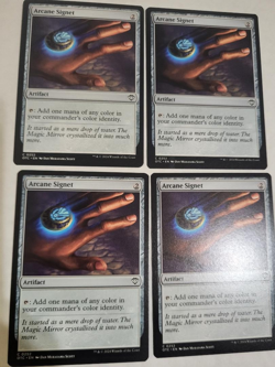MTG ARCANE SIGNET 4X SAME PICTURE MINT FREE SHIP!!!! - Image 1