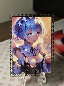Re: Zero Rem Goddess Metal Card Serialized - Image 1