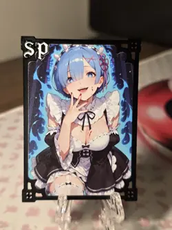 Re: Zero Rem Goddess Metal Card Serialized - Image 1