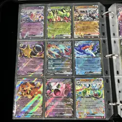 Huge Binder Collection Lot of 170+ Pokemon Card Mixed EX SV Holo Full Art Mewtwo - Image 4