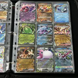 Huge Binder Collection Lot of 170+ Pokemon Card Mixed EX SV Holo Full Art Mewtwo - Image 5