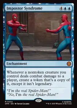 MTG Impostor Syndrome 0034 SPM NM Spiderman - Image 1