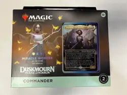 Mtg Duskmourn House of Horror Commander Deck Miracle Worker - Image 1