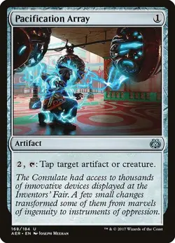 Pacification Array 2x FOIL AER MTG Aether Revolt Uncommon MINT artifact - Image 1