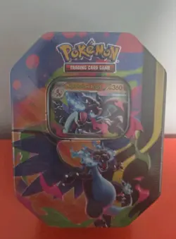Pokemon TCG Mega Charizard X ex Tin ! New !! Sealed !!! - Image 1