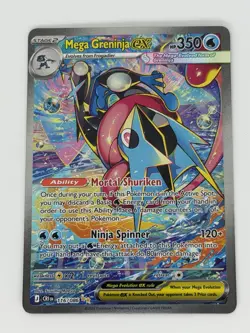 Mega Greninja Ex 116/086 Chaos Rising Special Illustration Rare Pokemon TCG - Image 1