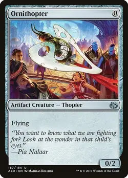 Ornithopter 1x FOIL AER MTG Aether Revolt Uncommon MINT artifact - Image 1