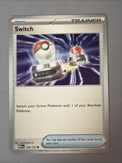 Pokemon TCG * Mega Evolution * 130/132 Switch Common * FRESH PK - Image 1