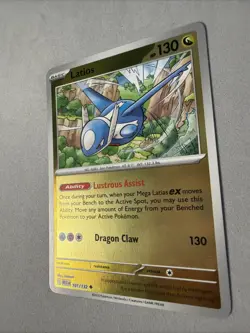 Pokemon TCG * Mega Evolution * 101/132 Latios REVERSE HOLO UNCOMMON * FRESH PK - Image 2