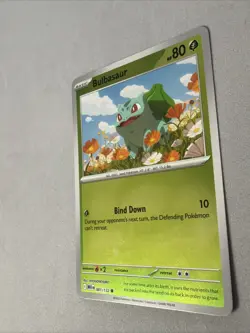 Pokemon TCG * Mega Evolution * 1/132 Bulbasaur REVERSE HOLO COMMON * FRESH PK - Image 2