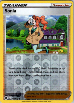 Sonia 065/073 - Champions Path - Reverse Holo - Pokemon TCG - NM - Image 1