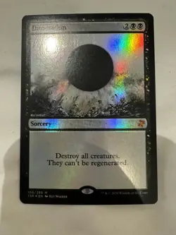 Damnation Time Spiral Remastered Foil NM MtG Magic the Gathering - Image 1