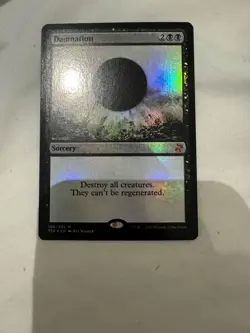 Damnation Time Spiral Remastered Foil NM MtG Magic the Gathering - Image 2