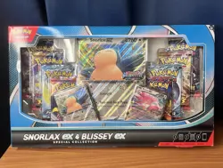 Pokemon TCG Prismatic Evolutions Snorlax ex & Blissey ex Special Collection Box - Image 1