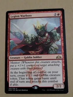 MTG Legion Warboss Guilds of Ravnica 109/259 Regular Rare -NM - Image 1