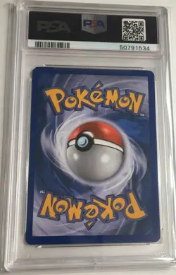 2007 Pokemon Secret Wonders PSA 8 RARE Cracked Ice Holo Raikou #16 FRESH GRADE - Image 2
