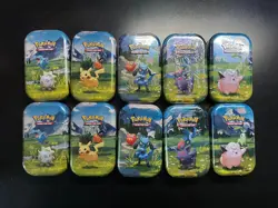 Pokemon TCG Ascended Heroes Mini Tins x10. 2x Full Set.Fast Shipping. Sealed! - Image 1
