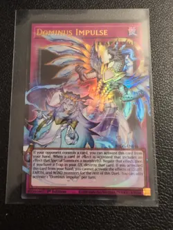 BLGG-EN146 Dominus Impulse Extended Art Ultra Rare YuGiOh - Image 1