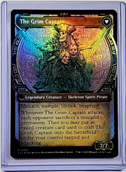 MTG Magic The Gathering LCI Ixalan Showcase Foil 313 Throne of the Grim Captain - Image 2