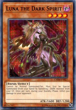 Luna the Dark Spirit CHIM-EN027 Yu-Gi-Oh! TCG LP Unlimited - Image 1