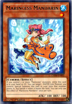 Marincess Mandarin CHIM-EN002 Yu-Gi-Oh! TCG LP 1st Edition - Image 1