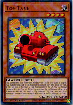 Toy Tank BLTR-EN022 Yu-Gi-Oh! TCG LP 1st Edition - Image 1