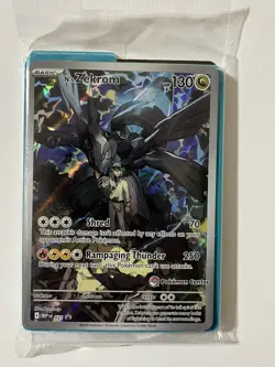 N’s Zekrom - Pokemon Center Stamp Sealed - Ascended Heroes ETB Promo New 🔥 - Image 1