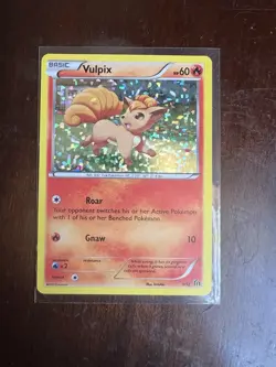 Vulpix 1/12 Confetti Holo 2015 Promo McDonald's Pokemon Rare Card - Image 2