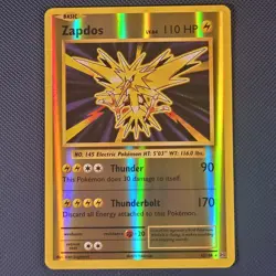 Zapdos 42/108 - Evolutions - Rare Reverse Holo Pokemon Card - NM - Image 1