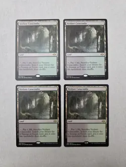 Magic MTG Modern Horizons 2 PLAYSET 4x Verdant Catacombs NM/LP - Image 1