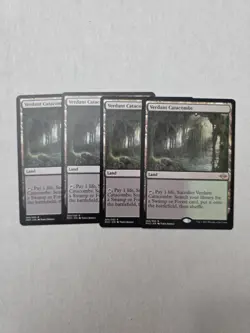 Magic MTG Modern Horizons 2 PLAYSET 4x Verdant Catacombs NM/LP - Image 2